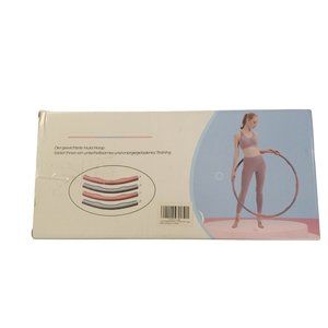 Multicolor Fun Twist Playing Weighted Exercise Hula Hoop To Bring Perfect Figure